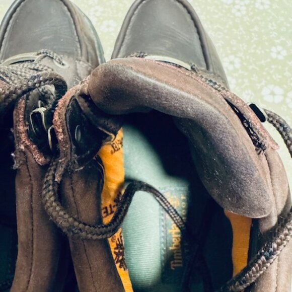 Timberland Women's 6 Chukka Ankle Boots Gore-Tex Waterproof Brown Leather - Picture 6 of 10